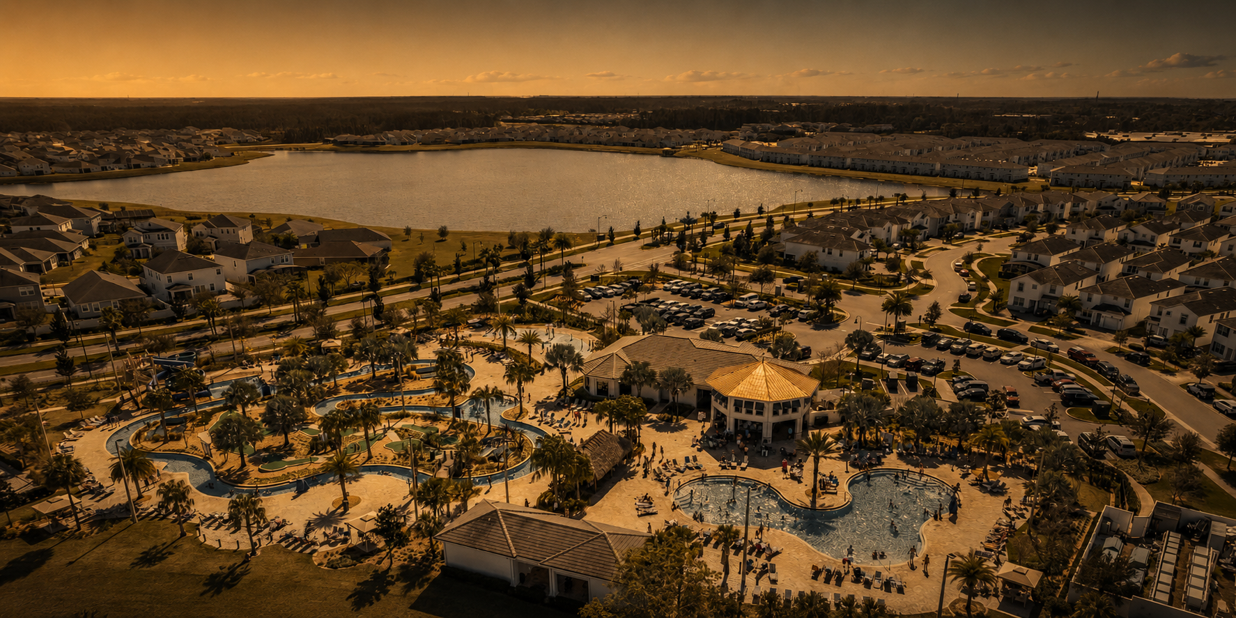 View of Kissimmee, Florida